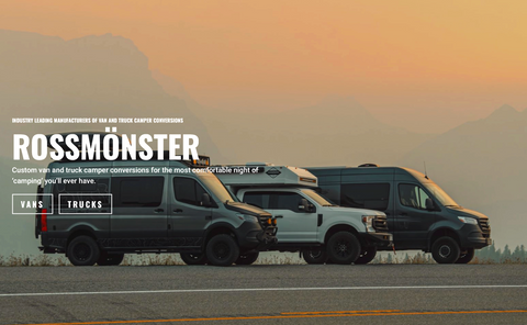 Rossmonster | Custom Van and Truck Camper Conversions